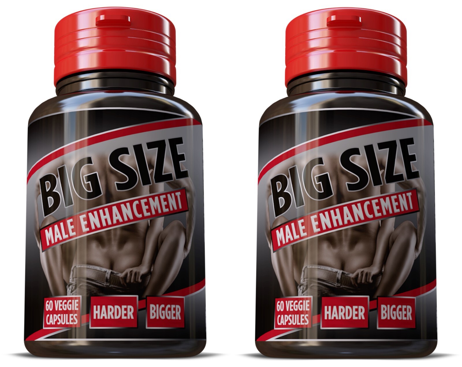 2 SET Male Enhancement Supplement Tongkat Tribulus Energy Pills 120 Capsules Men