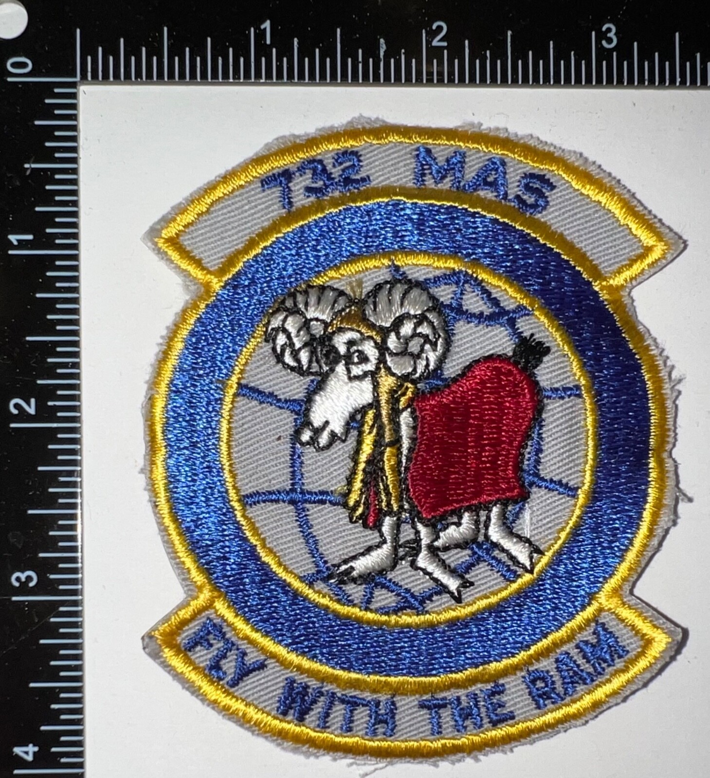 Cold War USAF US Air Force 732nd Military Airlift Squadron Patch