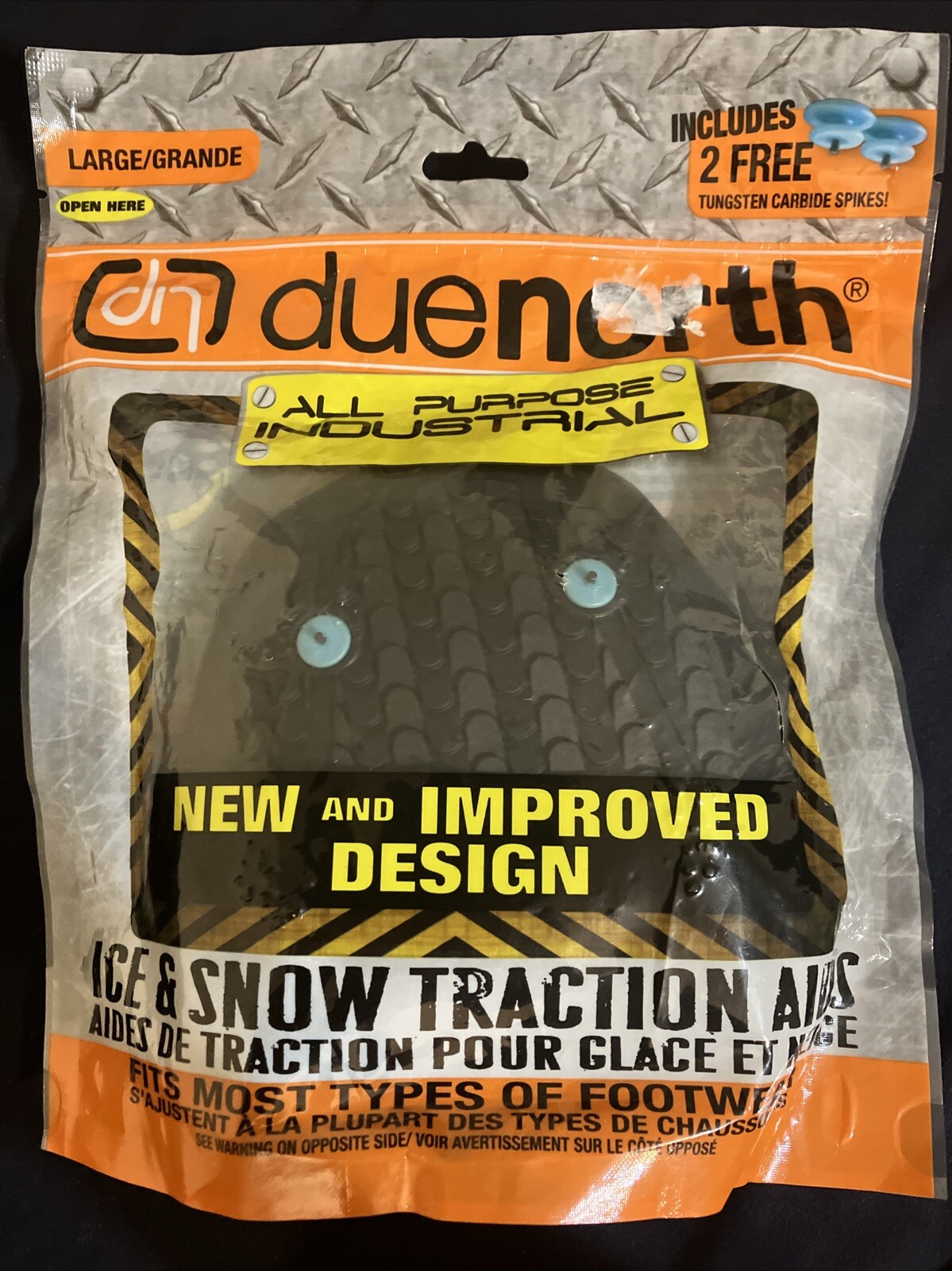 Due North All Purpose Industrial Ice Snow Traction Aids M-10.5-13 W-11.5-13-Size