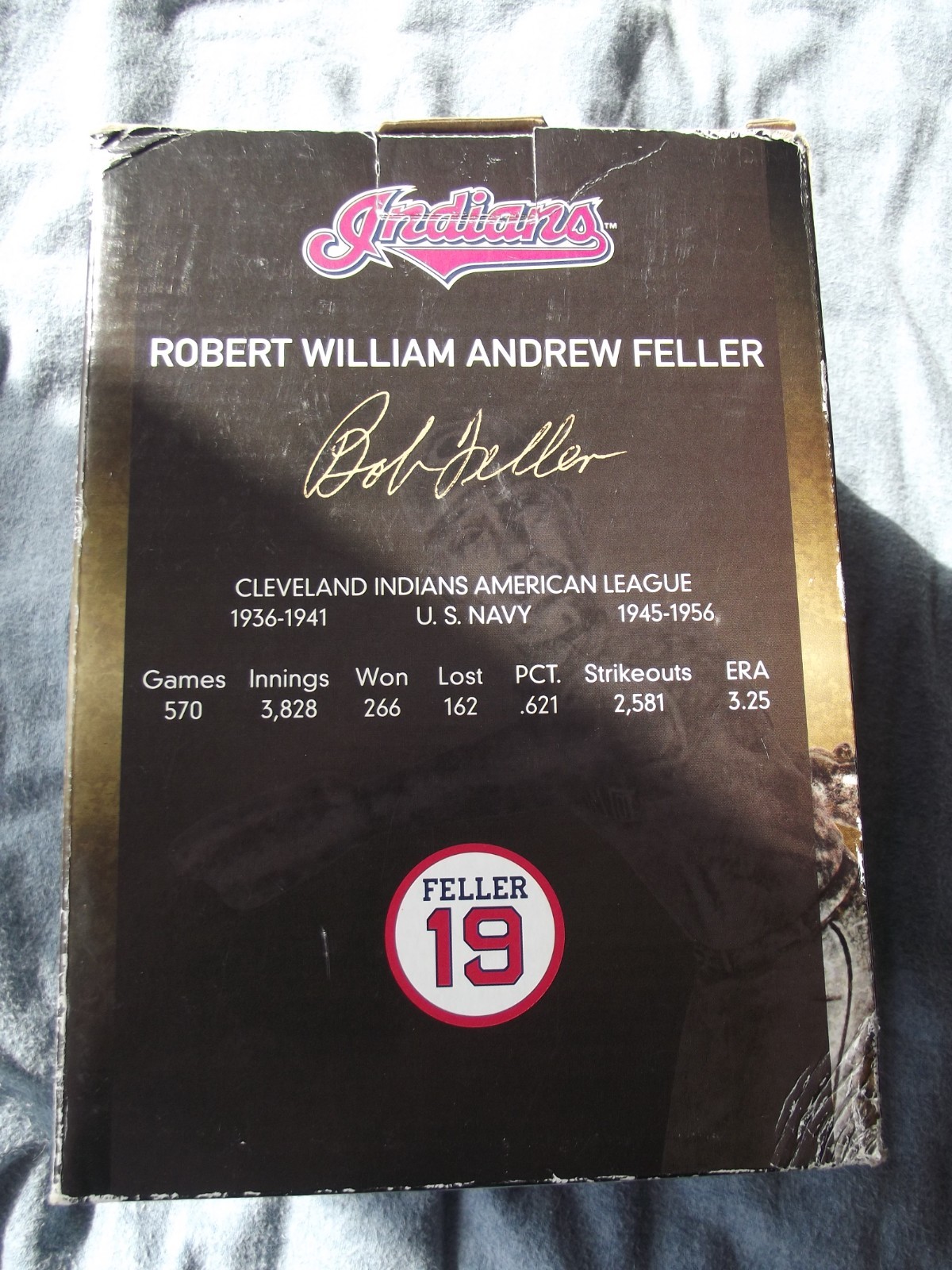 BOB FELLER BOBBLEHEAD