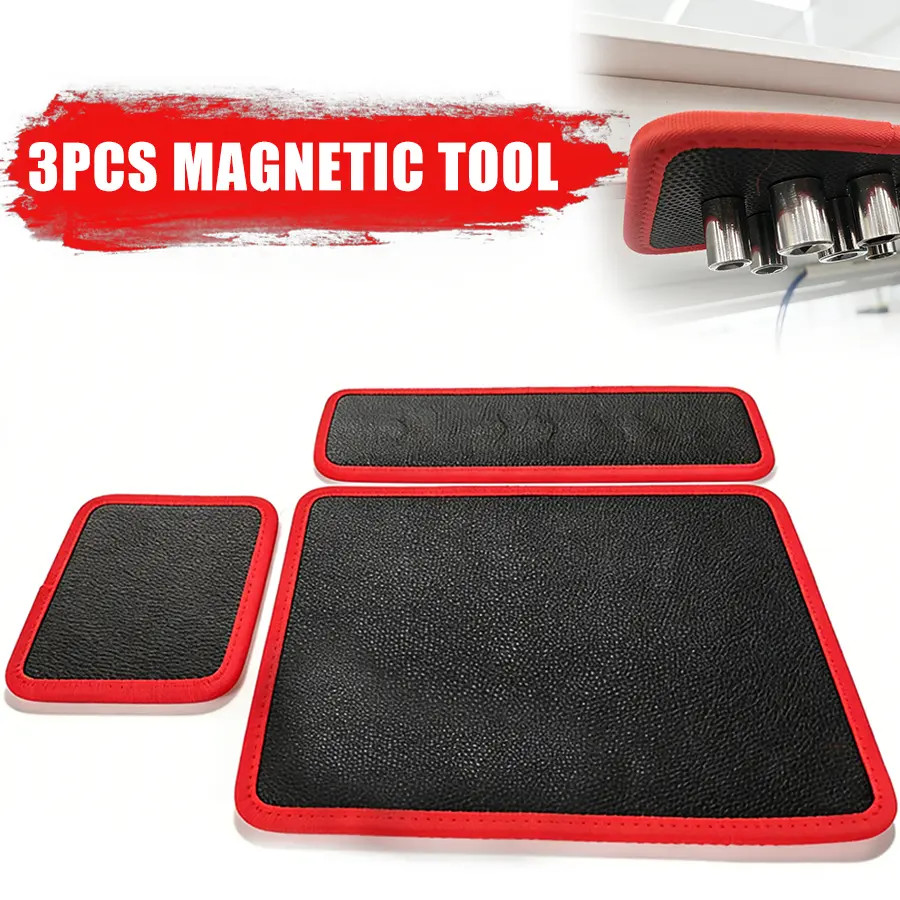 Magnetic Tool Mat & Holder | Flexible Magnetic Tray for Garage Workshop