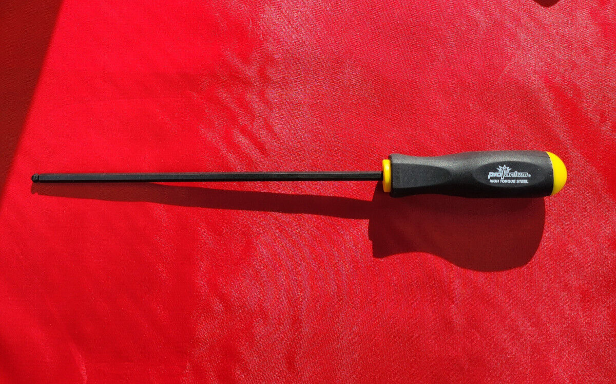 Hex Ball Driver (Bondhus #3706) 7/64" EXTRA LONG (Allen Key Tools)  plus Magnet