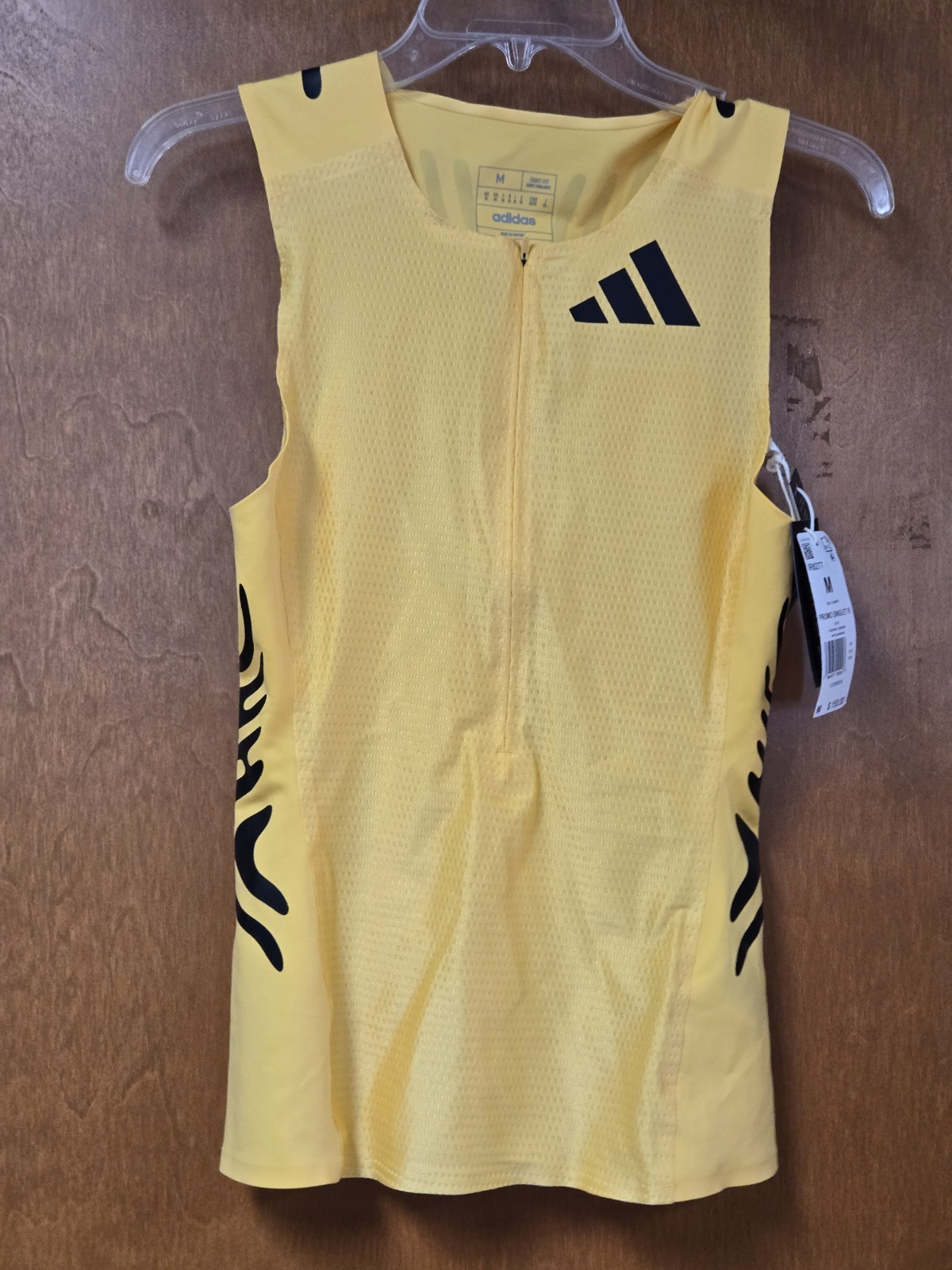 MEDIUM adidas Men 2024 Pro Elite Team Rheon Promo Medalist Racing Singlet IR8277