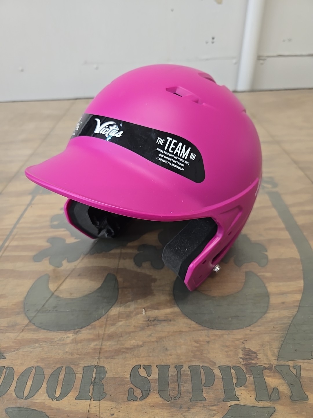 Salty Victus Youth "The Team" Batting Helmet Size 6.5-7.5 Softball Baseball