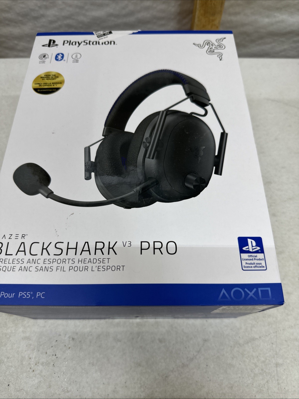 Razer BlackShark V3 Pro ANC Gaming Headset Compatible With PS5/PC/Mac SEALED