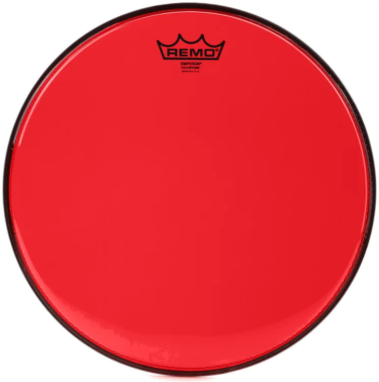 Remo Emperor Colortone Drumhead - 13" - Red