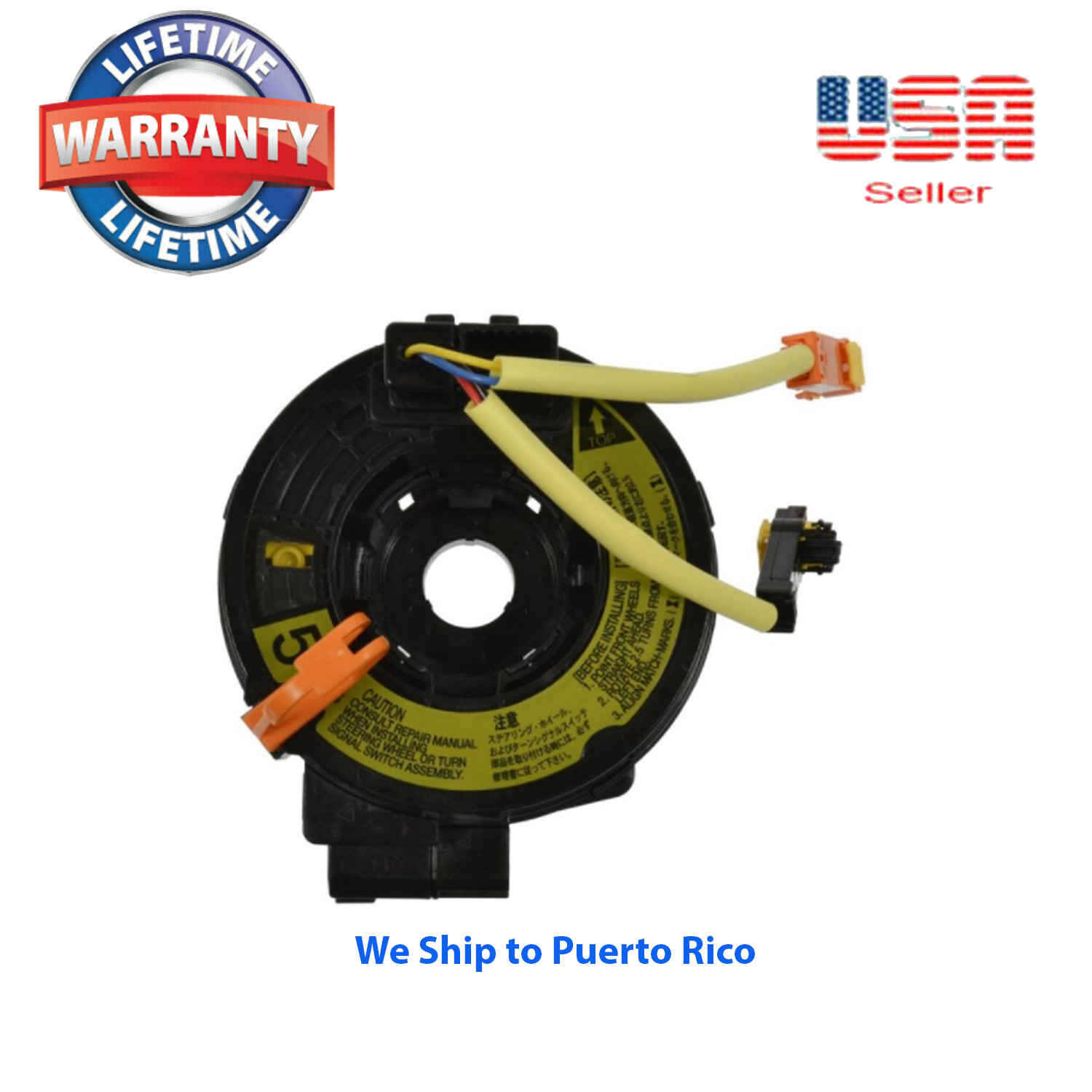 Clockspring Spiral Cable Fits:Toyota Corolla 2003-2008 Toyota Matrix  2003-2008