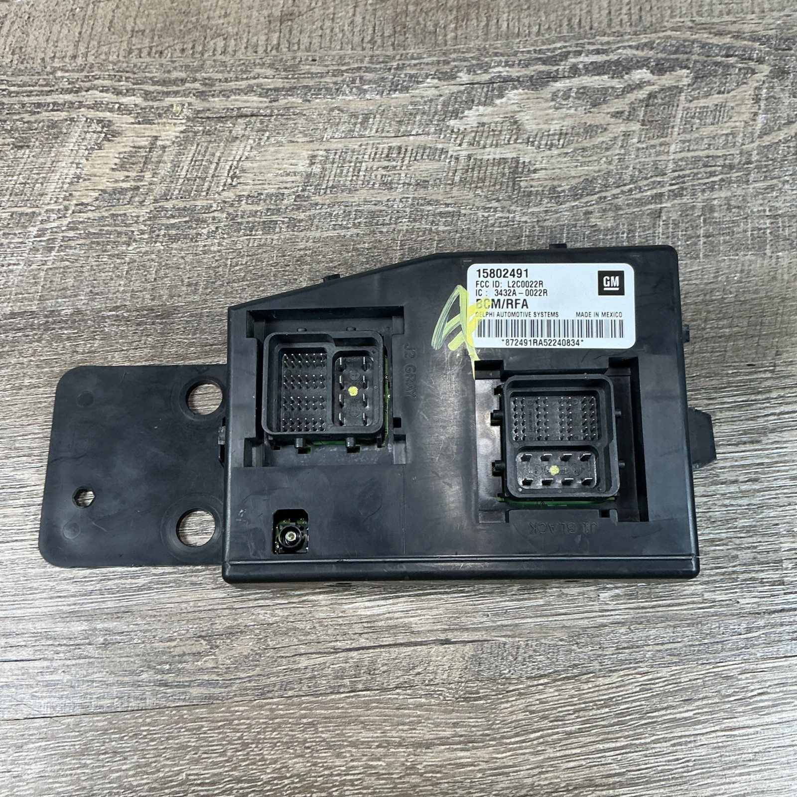 Hummer H3 BCM Body Computer Control Module 3.5L 5 Cylinder Fits 2006-2008 06 07