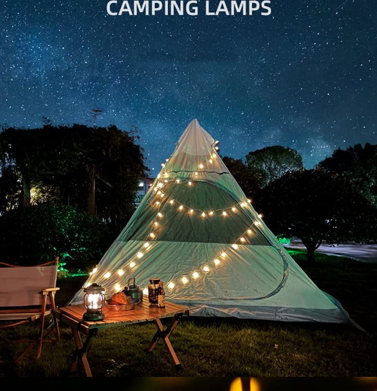 Solar String Lights, 2 Pack Outdoor String Light 60 LED 40ft 8 Lighting Modes...