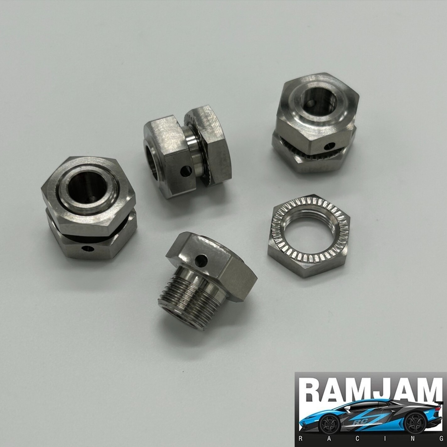 Arrma Big Rock 6s Titanium Wheel Hex Set 17mm