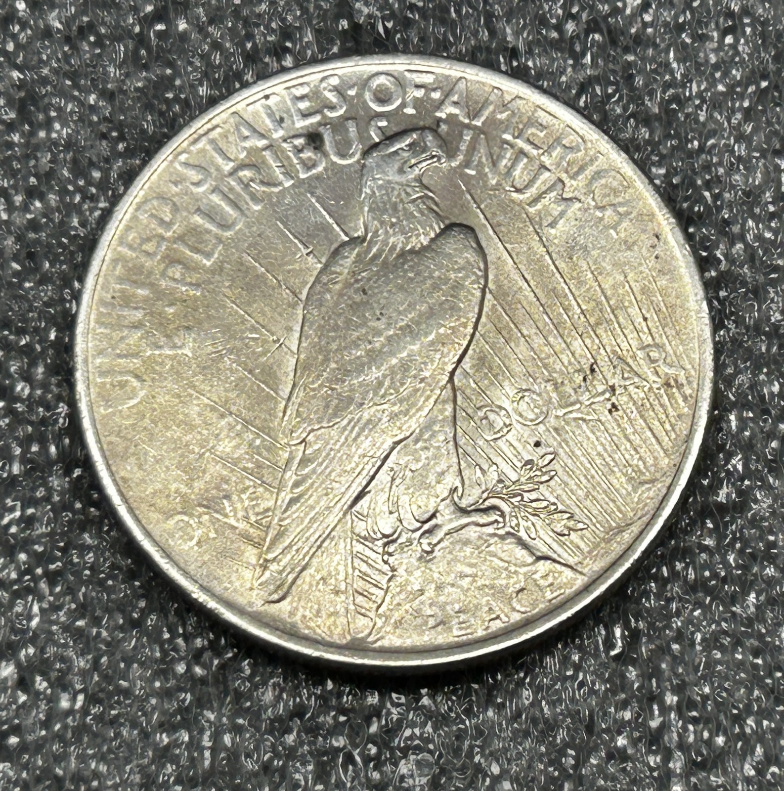 1922 US Silver Peace Dollar $1 -