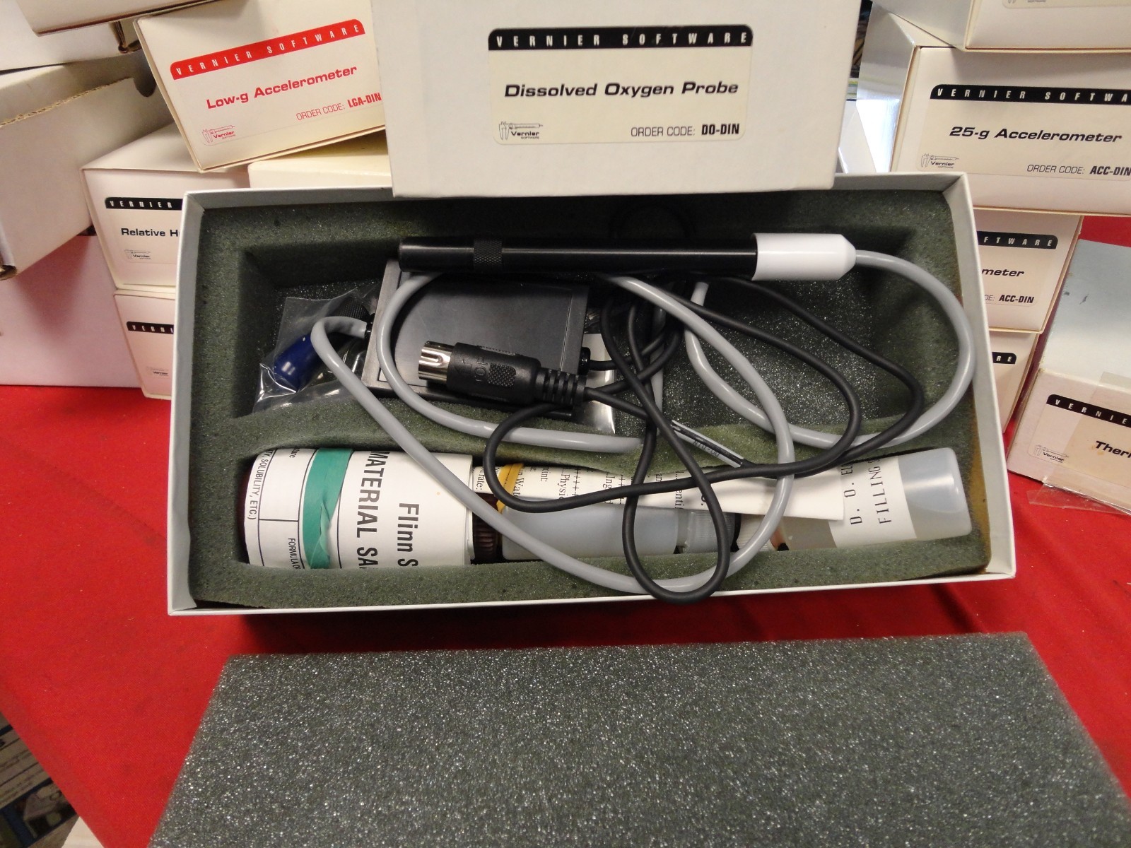 Vernier Dissolved Oxygen (O2) Probe DO-BTA Lab Data Collection Sensor MINT