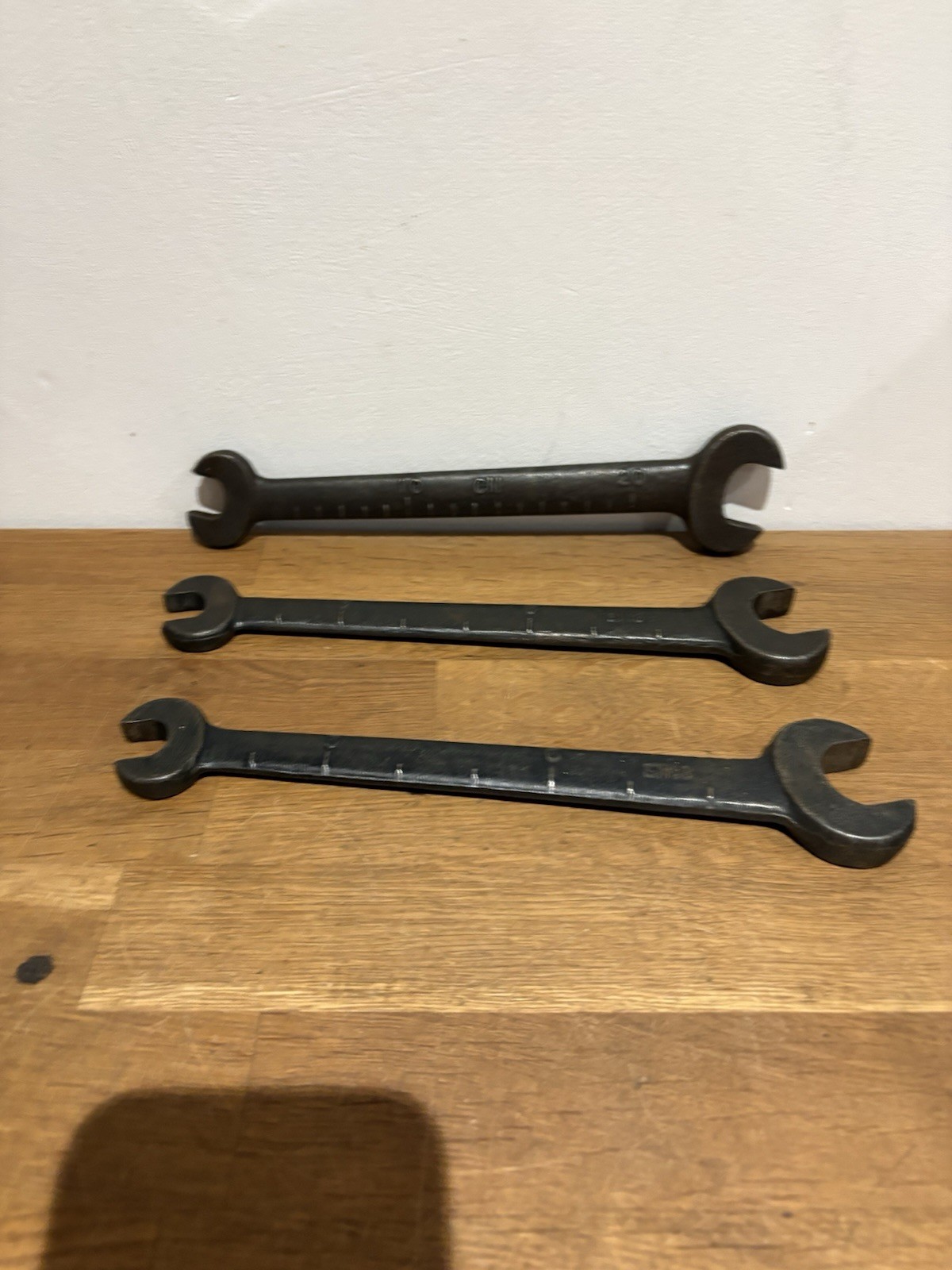 Vintage 10” Tractor Spanners  X 3 , EN18