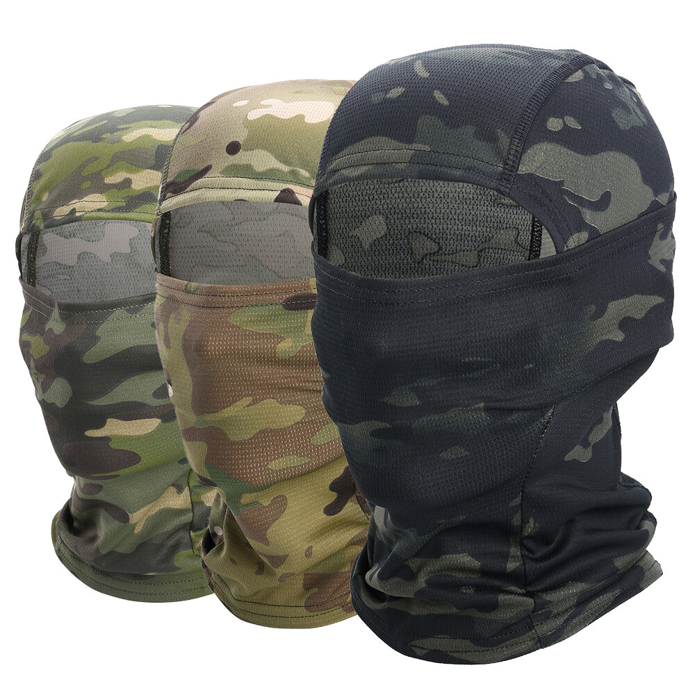 Balaclava Face Mask UV Protection Windproof Hood Tactical Mask for Ski Cycling