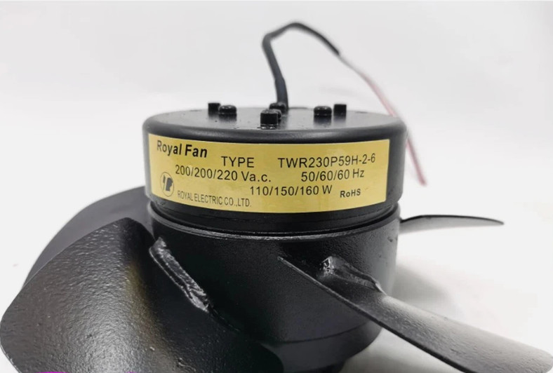 1PC New Royal Fan TWR230P59H-2-6 200/220VAC Motor Cooling Fan