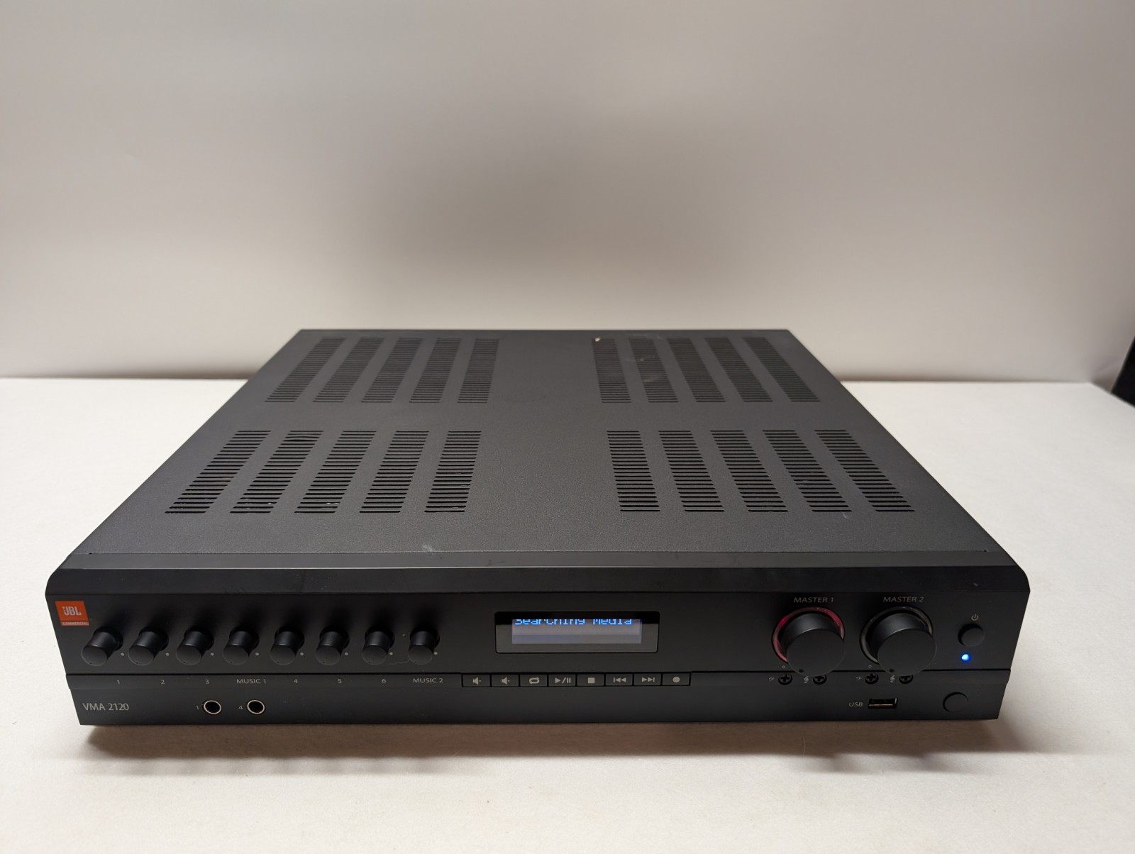 JBL VMA2120 120-Watt 2-Channel 70V Mixer/Amplifier W/ Bluetooth **Please Read*"