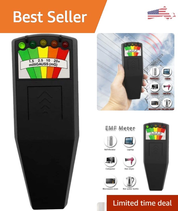 Handheld Precision EMF Meter Magnetic Field Detector - Ghost Hunting Equipment