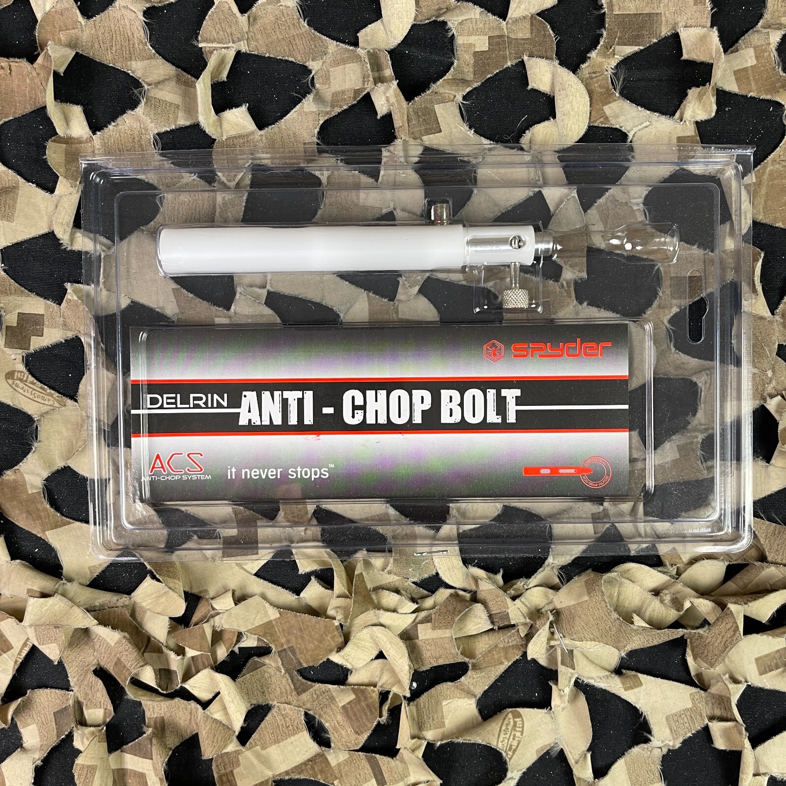 NEW Spyder Delrin ACS Anti Chop Bolt - Universal