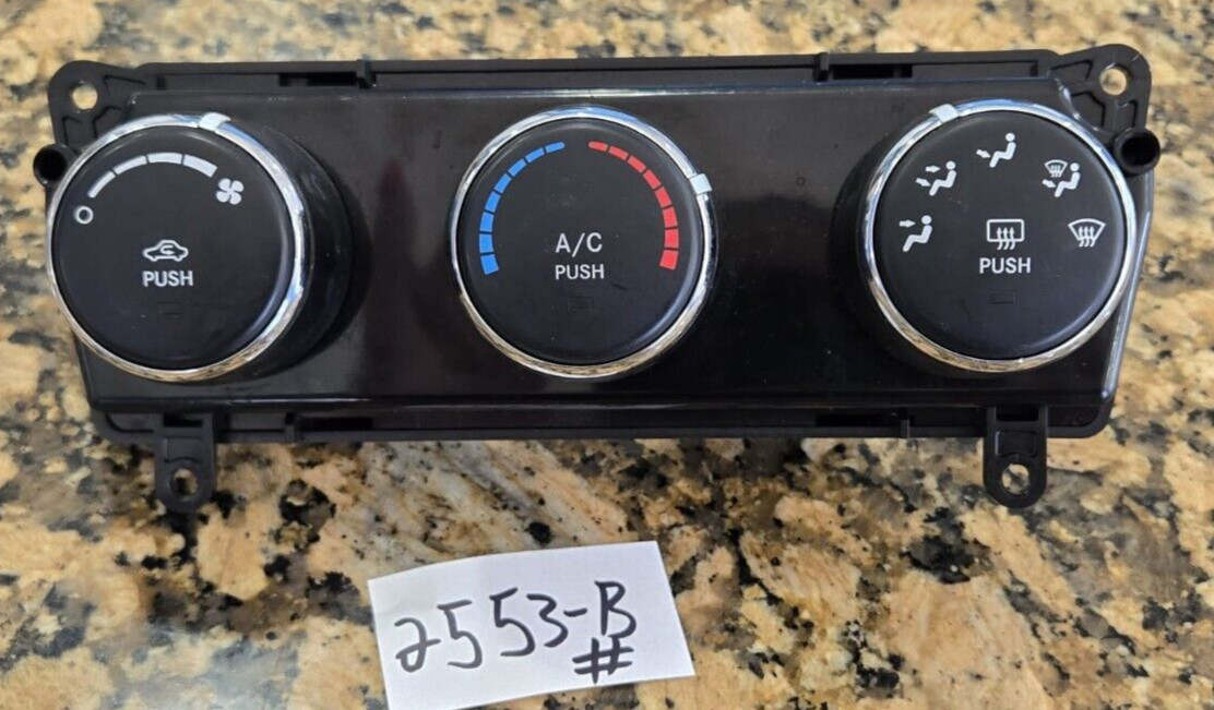 P55111949AF✅10-14 Dodge Avenger / Chrysler 200 Heater AC Climate Switch Control