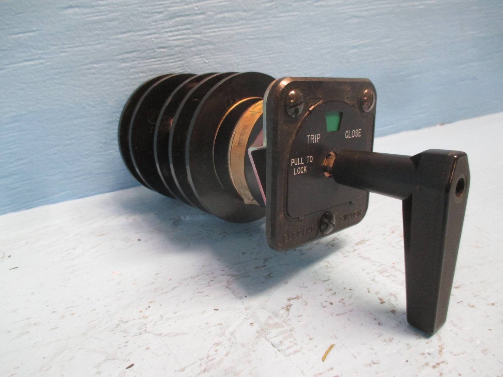 Electroswitch 74203WW 20A 600V Trip Close Rotary Switch Series 24