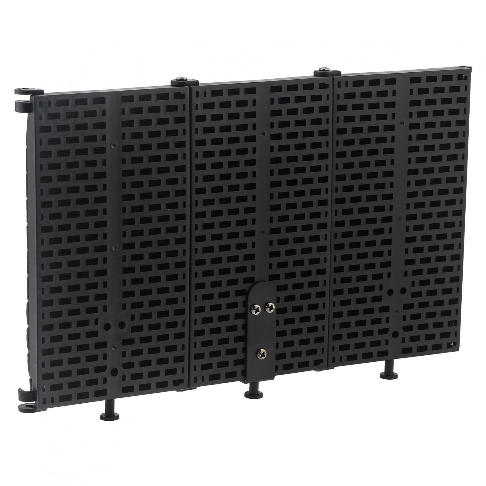 Microphone Isolation Shield Microphone Wind Screen Foldable for Recording / Live