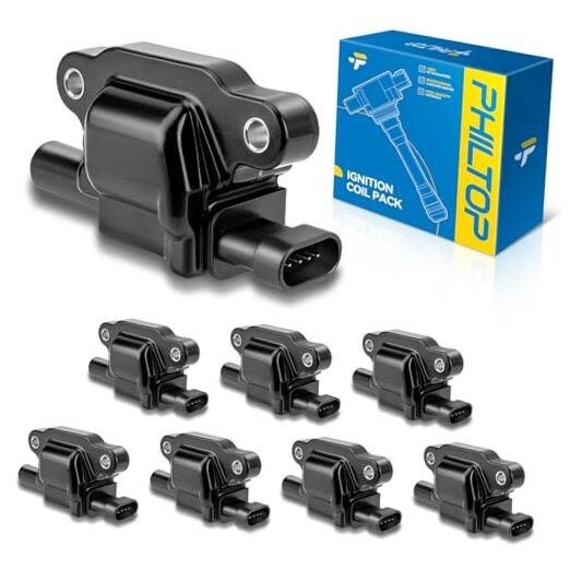 UF413 Ignition Coil Pack, Square Compatible with Yukon Silverado Tahoe