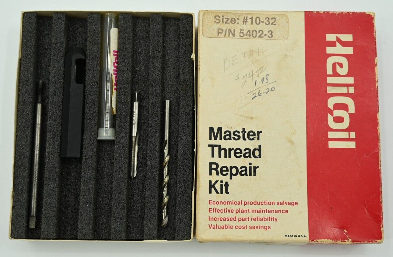 HELICOIL 5402-3 Master Thread Repair Kit 10-32 HELI-COIL