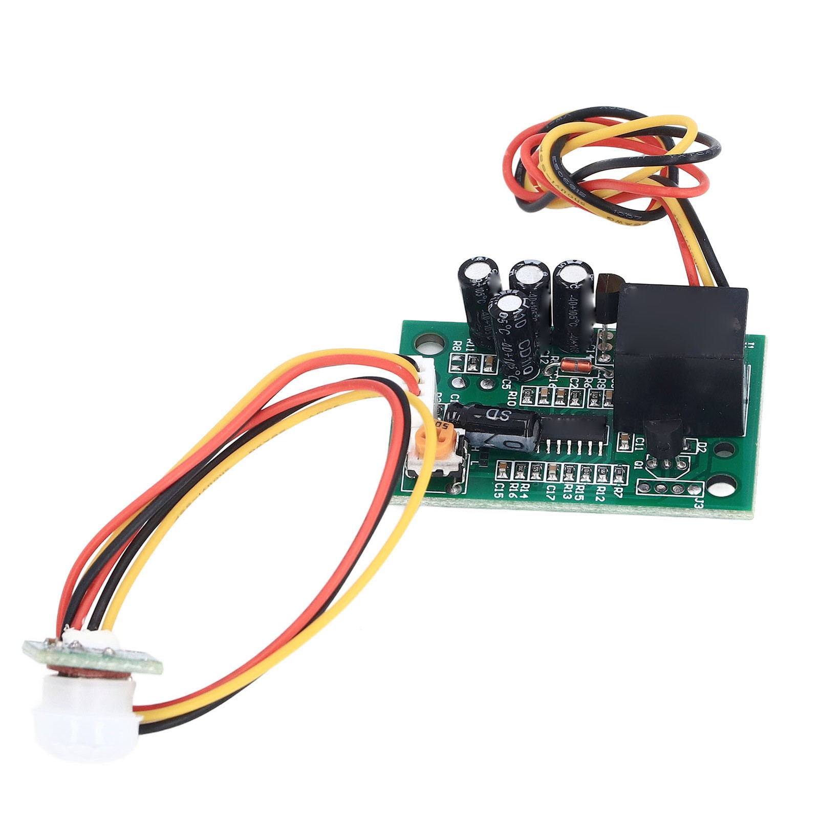 DC 12V PIR Human Motion Sensor Module Relay Output Split Type Infrared Sensing