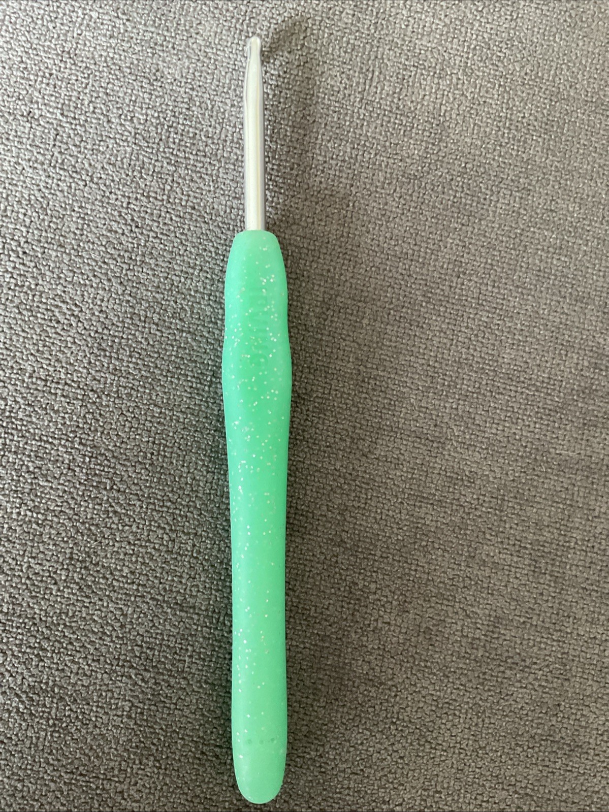 Woobles  Irving The Mushroom glitter crochet hook 4.0mm