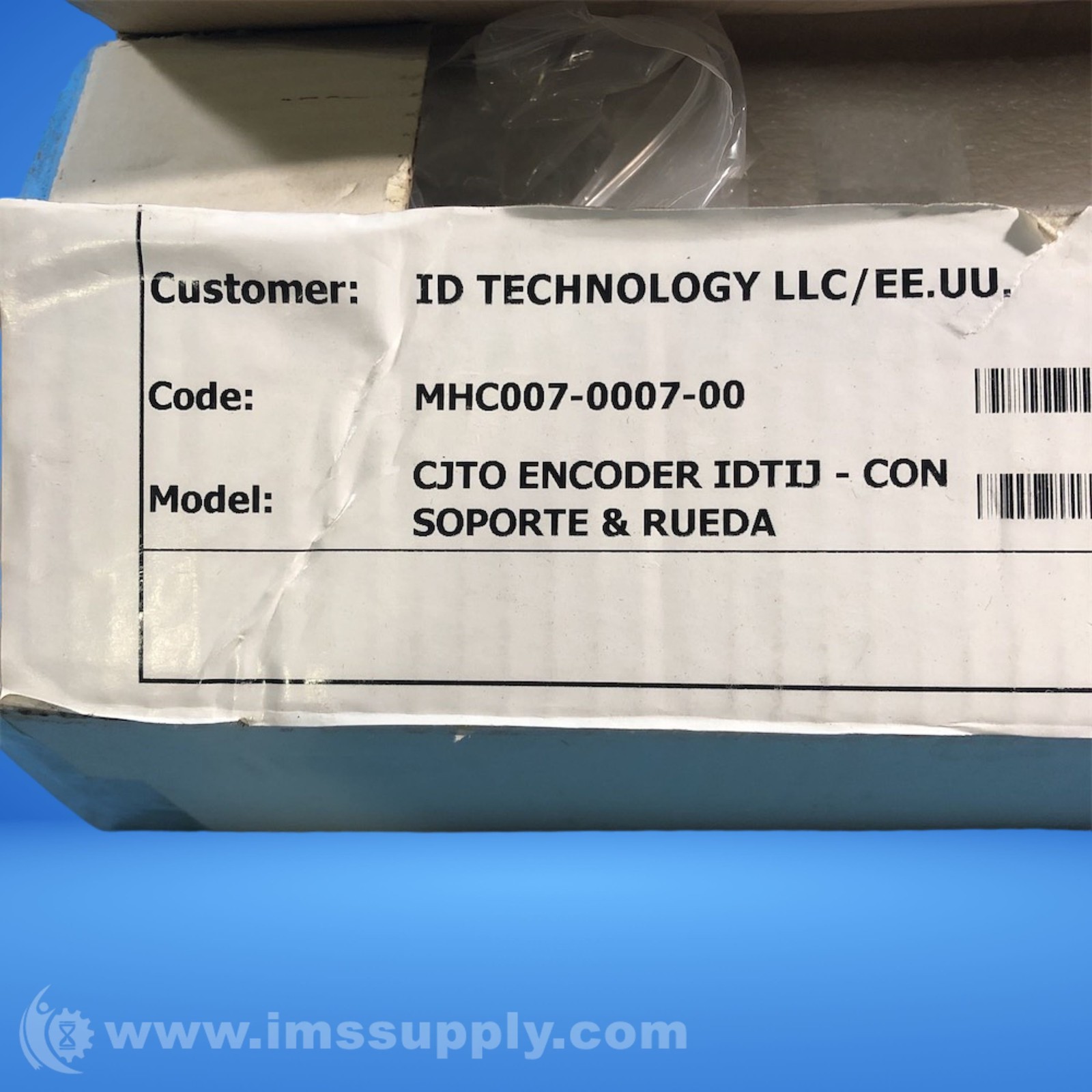 Id Tech IDTIJ-ENCODER00 Encoder, w/Wheel and Bracket FNOB