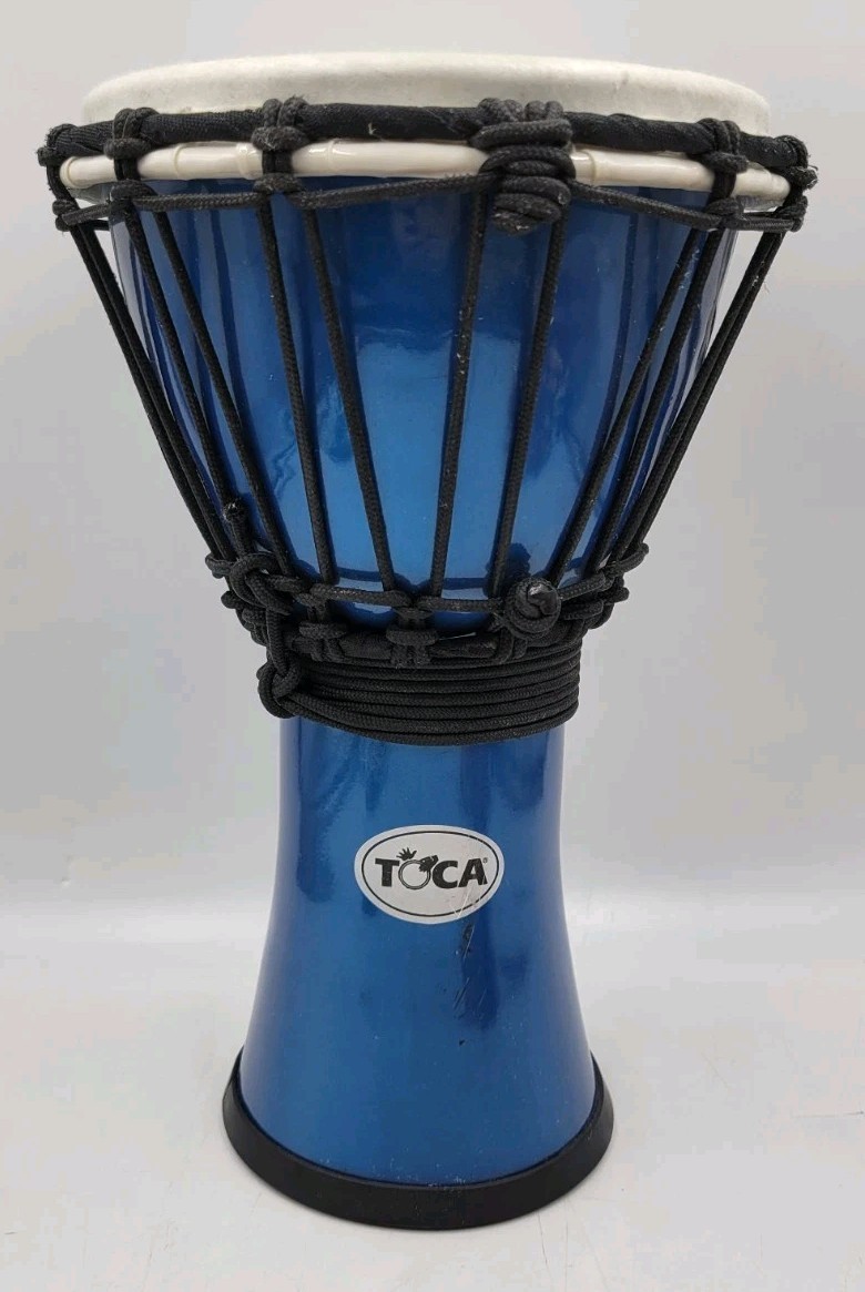 TOCA Dejmbe Drum Freestyle ColorSound Blue 12 X 7 WiDrum Hand Percussion Bongo