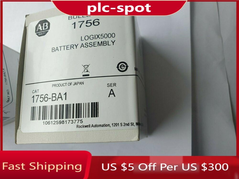 1756-BA1 3v 1800mAH Backup Battery for Allen Bradley ControlLogix 1756 Series A