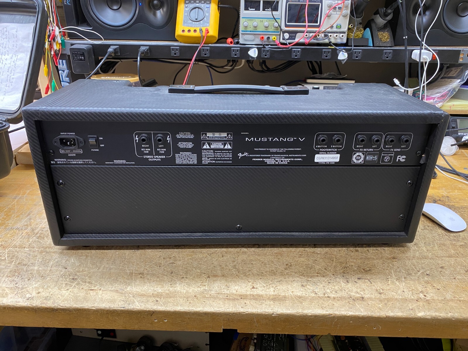 Fender Mustang V Guitar Amp Head
