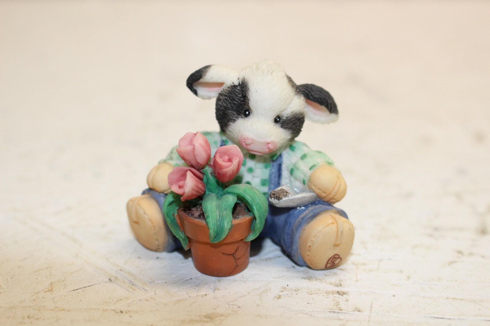 Mary's Moo Moos Bloom Where You Are Planted Enesco Figurine 104914 Vintage