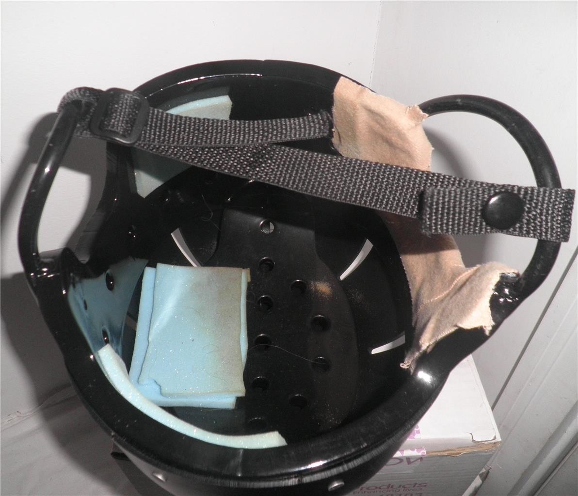 Safety Helmet Black Hard Shell by Danmar Products USA made Size XL