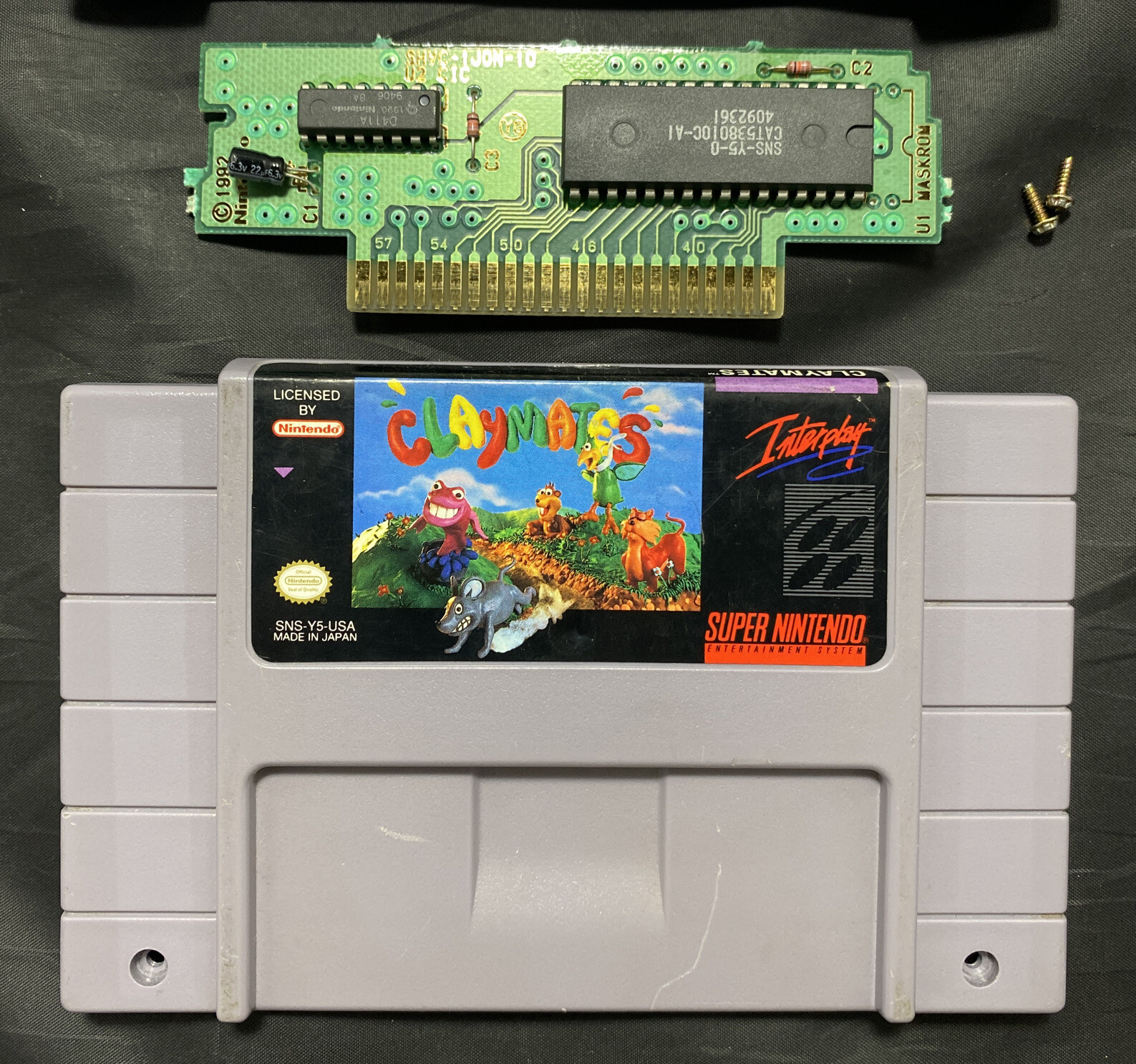 Claymates + C2 Judgment Day Cartridges Only Tested - Authentic