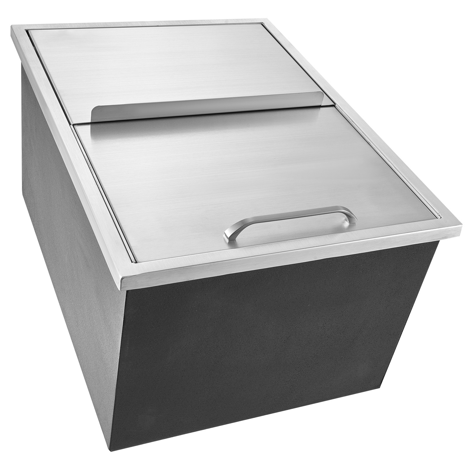 Uimoso 24"x18"x13" Drop in Ice Chest Ice Cooler Ice Bin Stainless Steel w/Cover