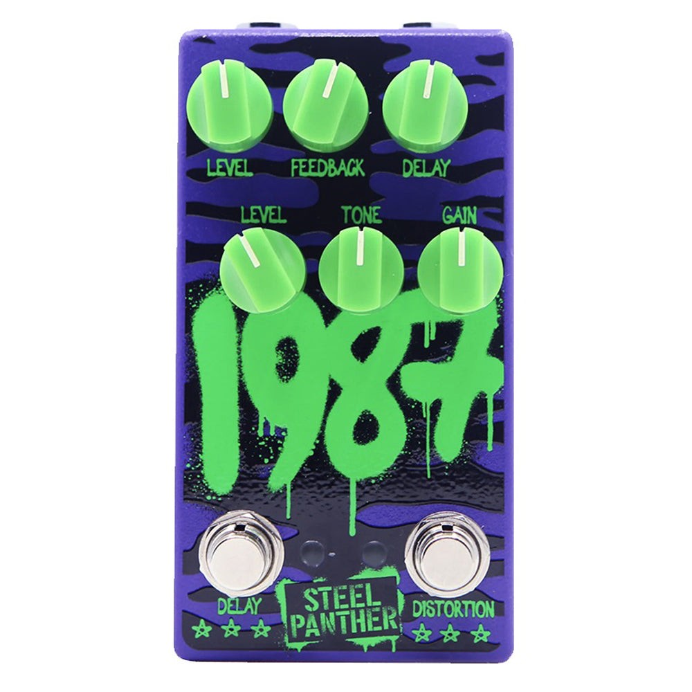 All-Pedal Steel Panther 1987 Distortion & Delay Pedal