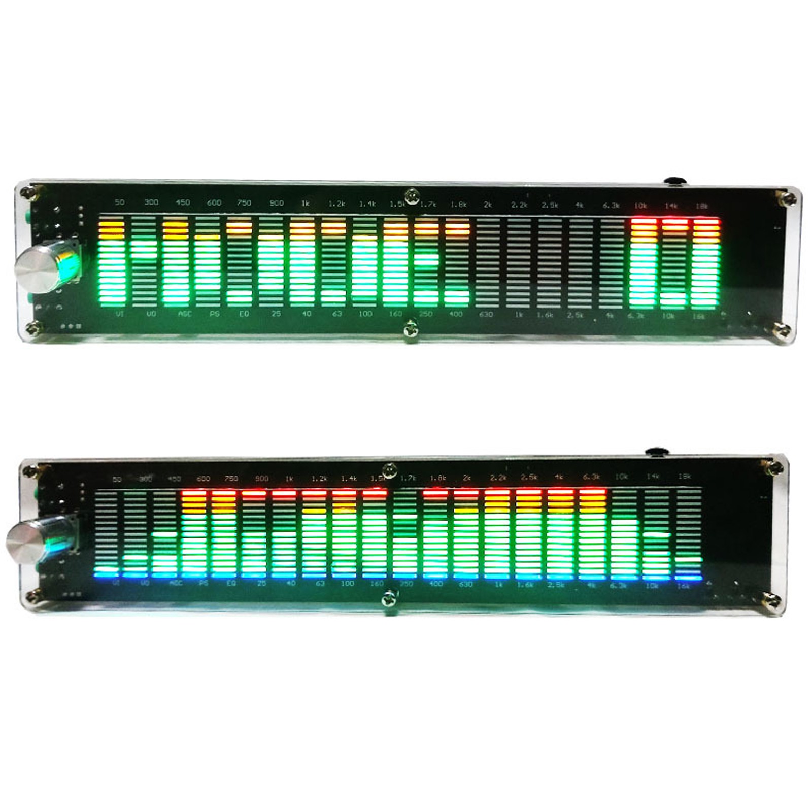 VU Meter Indicator Music Spectrum Analyzer 20 Segment 15 Level LED Display w/DSP