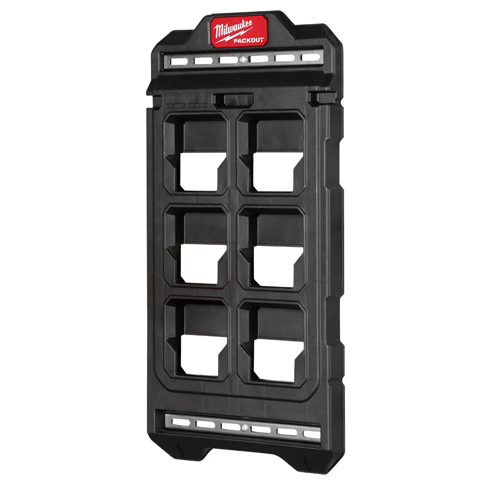 Milwaukee 48-22-8496 PACKOUT Compact Wall Plate w/ Metal Mounting Points