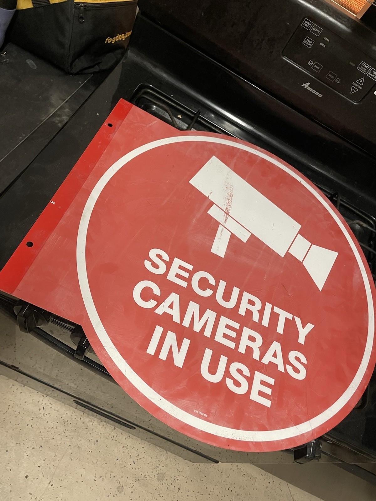 Security Sign