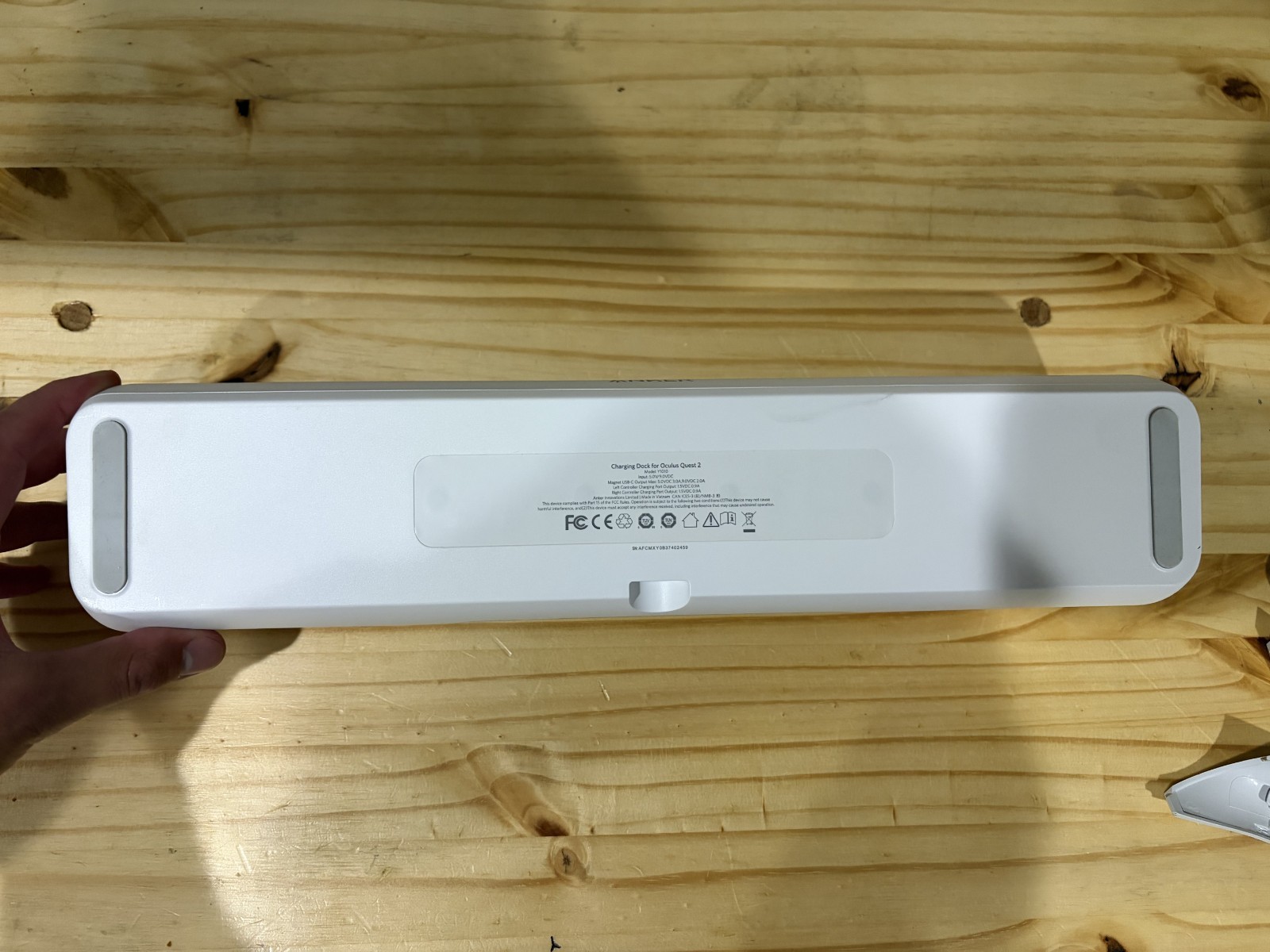 Anker Charging Dock for Oculus Quest 2 (Model Y1010) Working