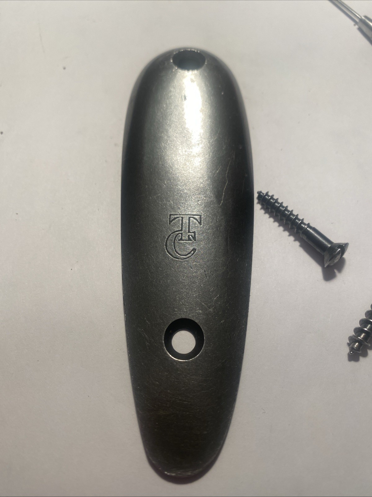 Thompson Center Renegade Muzzleloader Metal Butt Plate With Screws