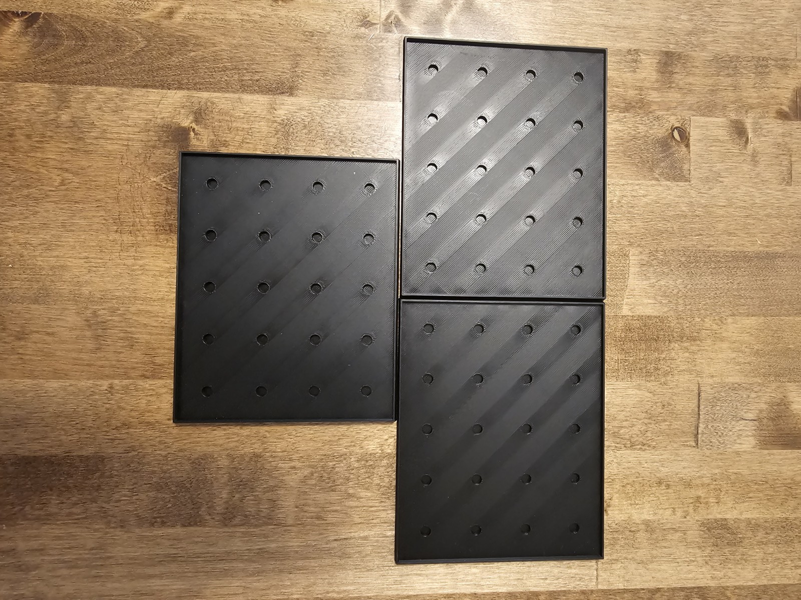 3 Warhammer Movement Trays 5x4 25mm With Magnet Holes