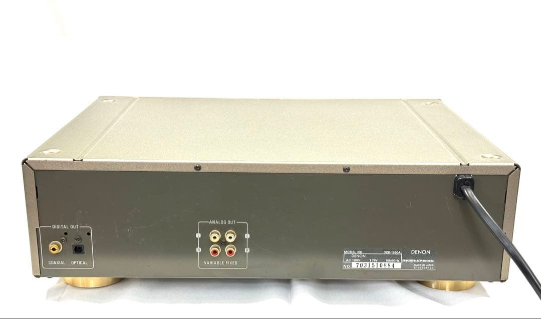 DENON DCD-1650AL Hi-Fi CD Player AL20 Processing Lambda SLC Remote FullyFunction