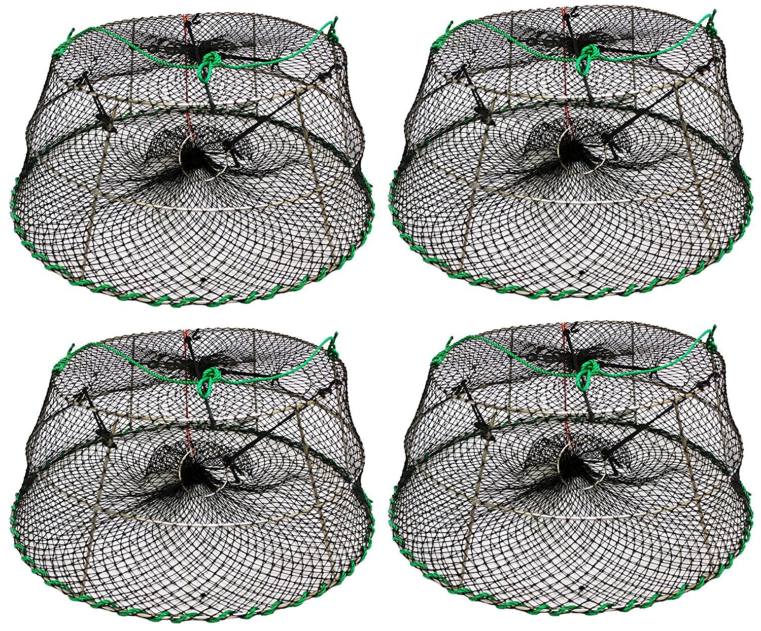 4-Pack of KUFA Sports Tower Style Stainless Steel Prawn trap CT76x4