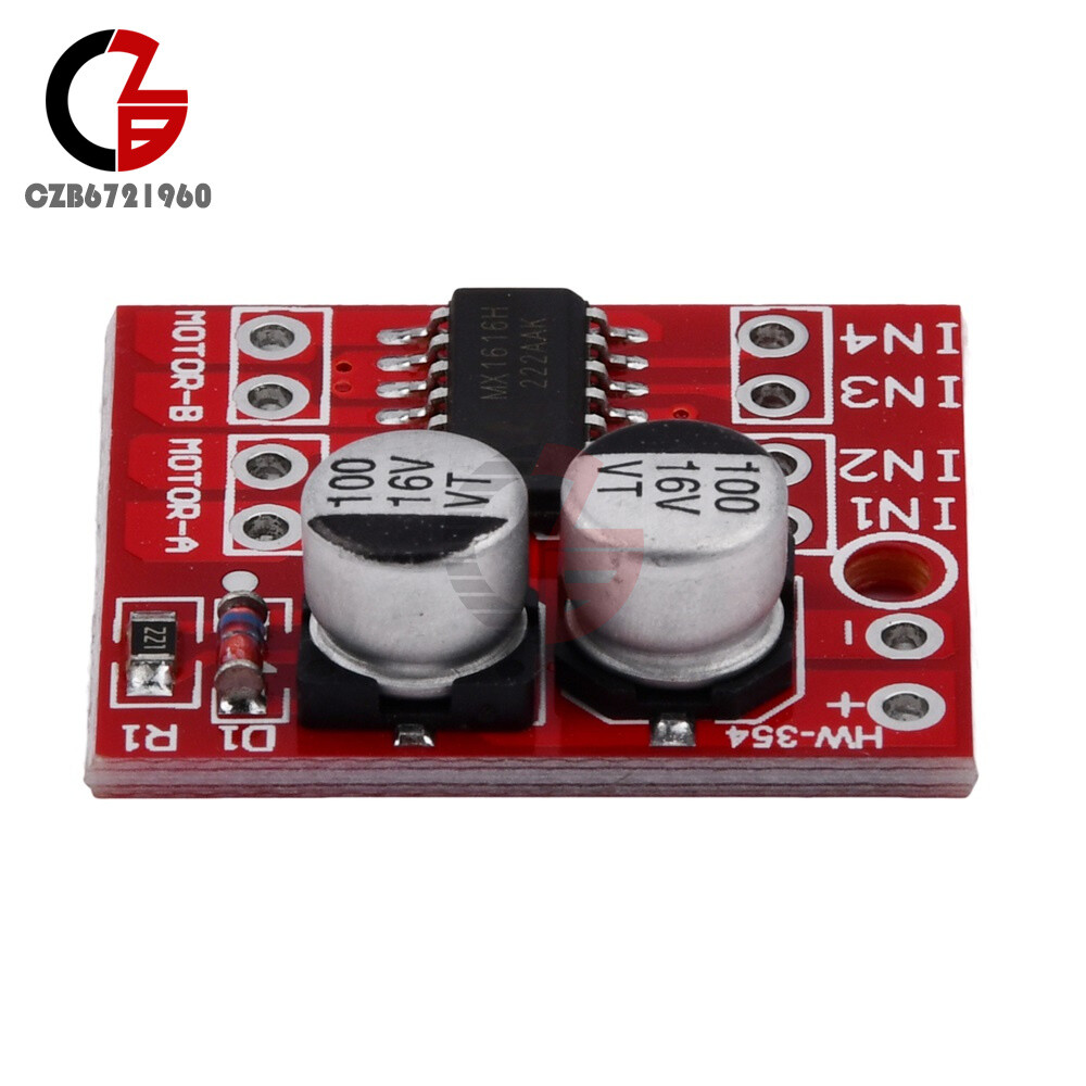5PCS Dual H-bridge Motor Driver 1.5A Drive Module For DC / 2-Phase Stepper Motor