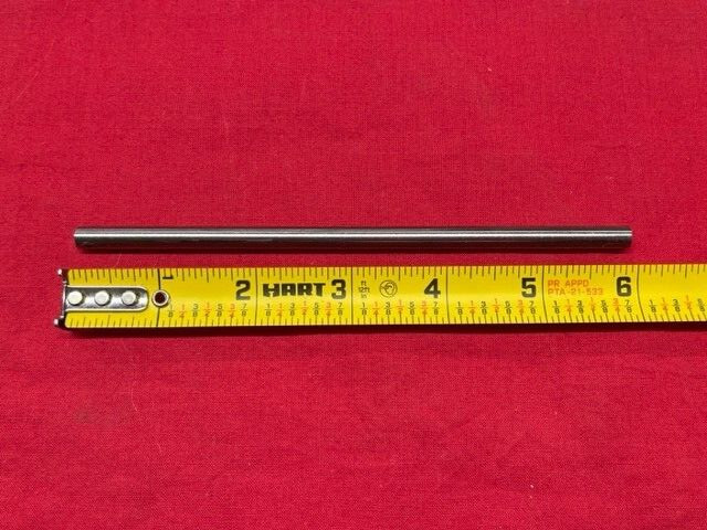 Starrett 657X Gage Rod ONLY- 1/4"x6" for Series 708, 709, 811, 711F Indicators