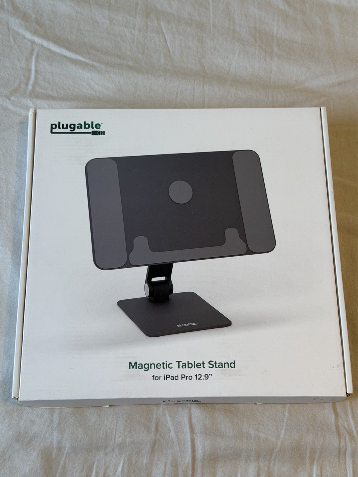 Plugable Magnetic Tablet Stand For iPad Pro 12.9” AMS-STAND13 Dark Grey New