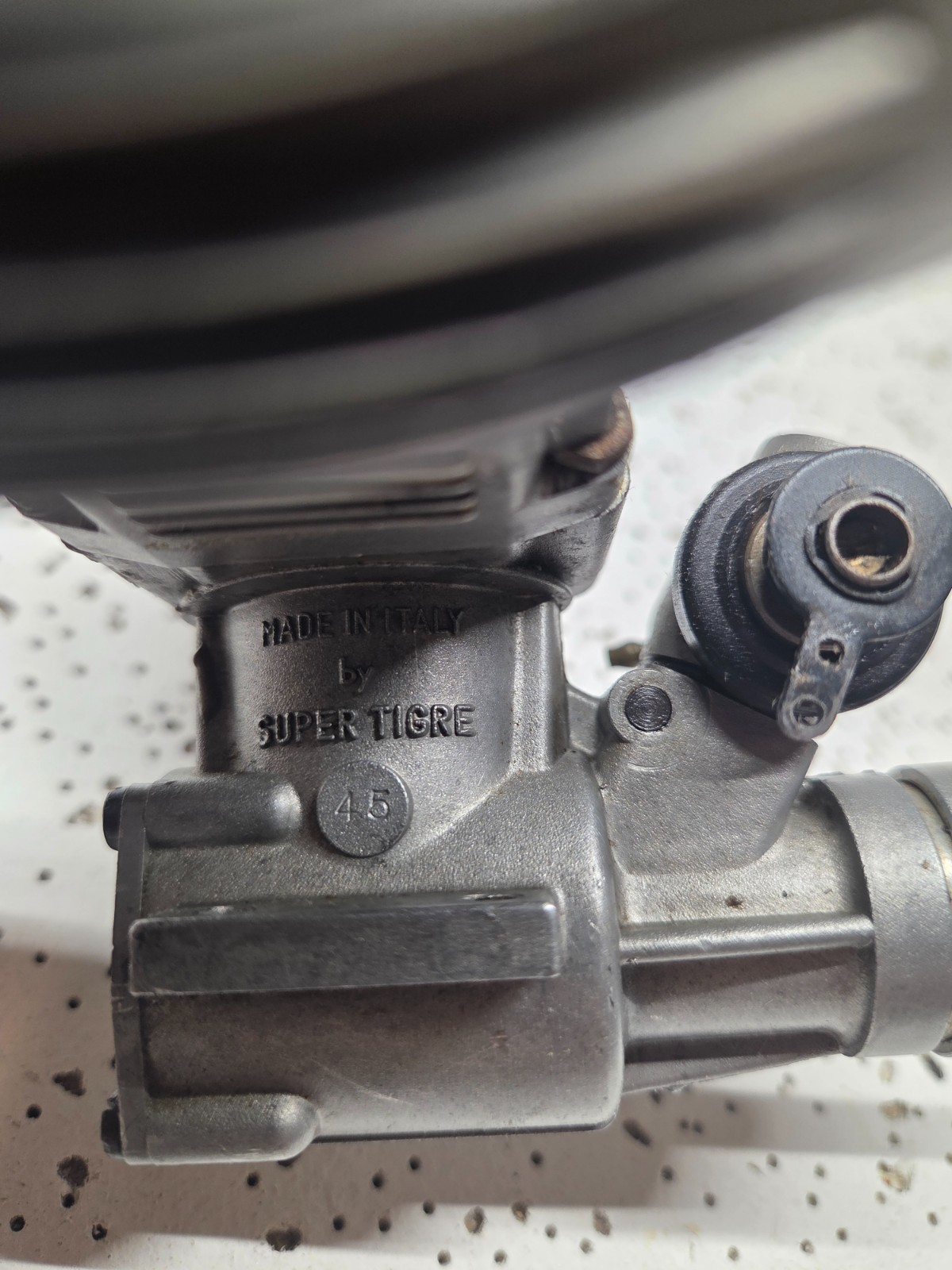 Super Tigre .45 rc nitro engine used